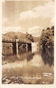 Loyalsock Creek real photo Morris, Pennsylvania PA