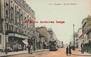 France, Versailles, Rue Des Chantiers, Business Section, Trolley, No 121