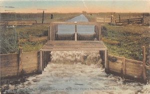 H32/ Fort Morgan Colorado Postcard 1946 Irrigation Canal Card Made c1910