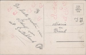Germany Bad Salzuflen Altes Bürgermeisterhaus Vintage Postcard C229