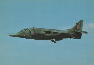 Military Aviation Postcard - Aeroplane - RAF Harrier Jet   RR9830