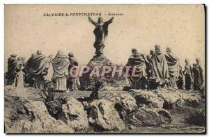 Old Postcard From Calvary Pontchateau Ascension