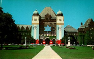 Canada Toronto Queens Park Provincial Parliament Builbings The Legislative Bu...