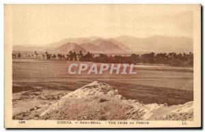 Old Postcard Biskra Beni Mora Vue Prize Du Fortin