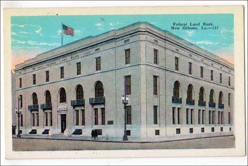 Federal Land Bank, New Orleans LA