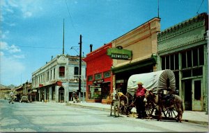 Postcard World's Largest Ghost Town Street Scene in Jerome, Arizona~137186
