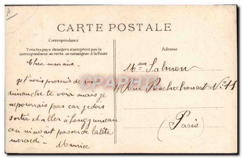 Old Postcard Folklore Wilting fever