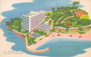 The Caribe Hilton Hotel San Juan Puerto Rico Unused 