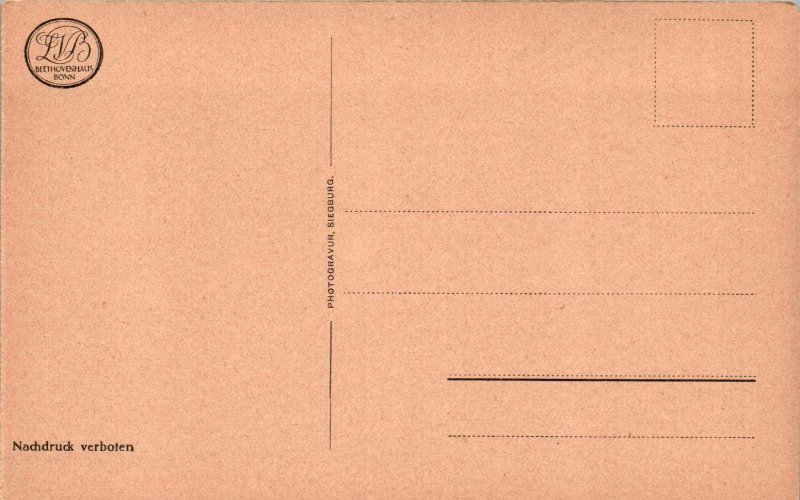 Beethoven Silhouette - c1908