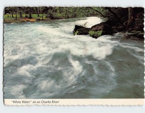 Postcard White Water on an Ozarks River