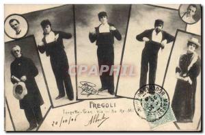 Old Postcard Fregoli