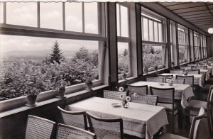 Germany Hamburg Hotel und Gaststaette Wilhelmsburg Restaurant Interior 1962 R...