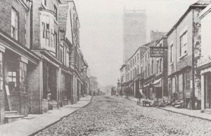 High Street Whitchurch Shropshire Victorian View Daily Star postcard