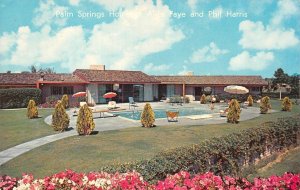 Palm Springs, CA California  HOME Of ALICE FAYE & PHIL HARRIS Pool View Postcard