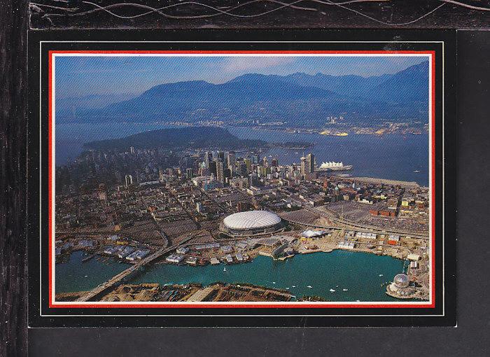 Bird's Eye View,Vancouver,BC,Canada Postcard BIN 