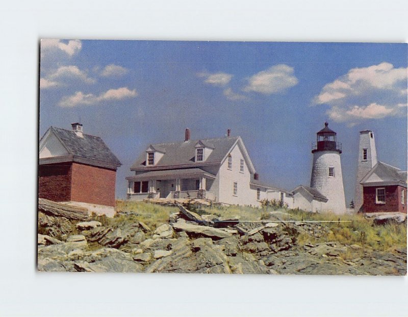 Postcard Pemaquid Light, Bristol, Maine