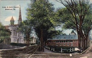 Maine Biddeford Cong & Christ Church 1918