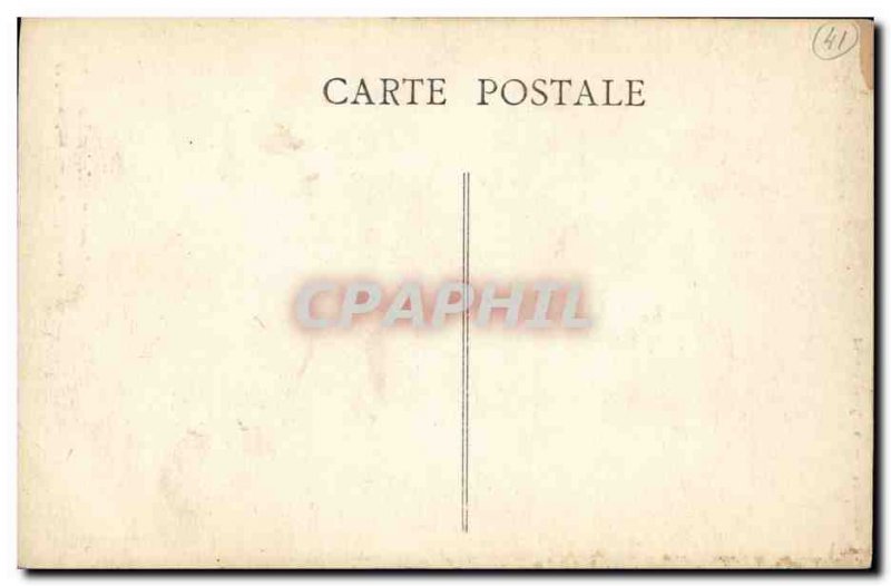 Old Postcard Chateaudun Chateau Gothic staircase