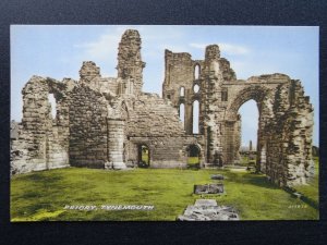 Tyne & Wear TYNEMOUTH Priory c1940s Postcard by Valentine