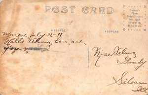 RPPC,c.'11,  Camp Point, IL, Maple Wood School, Quincy Area, Old Post Card