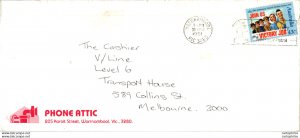 Australia Cover Victory Job Phone ATTIC  to Melbourne