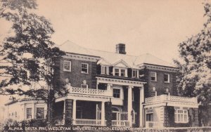 MIDDLETOWN, Connecticut, 1900-1910s; Alpha Delta Phi, Wesleyan University