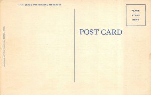 PROVIDENCE, RI Rhode Island  STATE HOUSE ANNEX & GROUNDS c1940's Linen Postcard