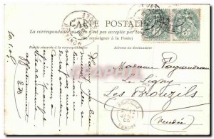 Old Postcard Clisson Interieur du Chateau Harrows