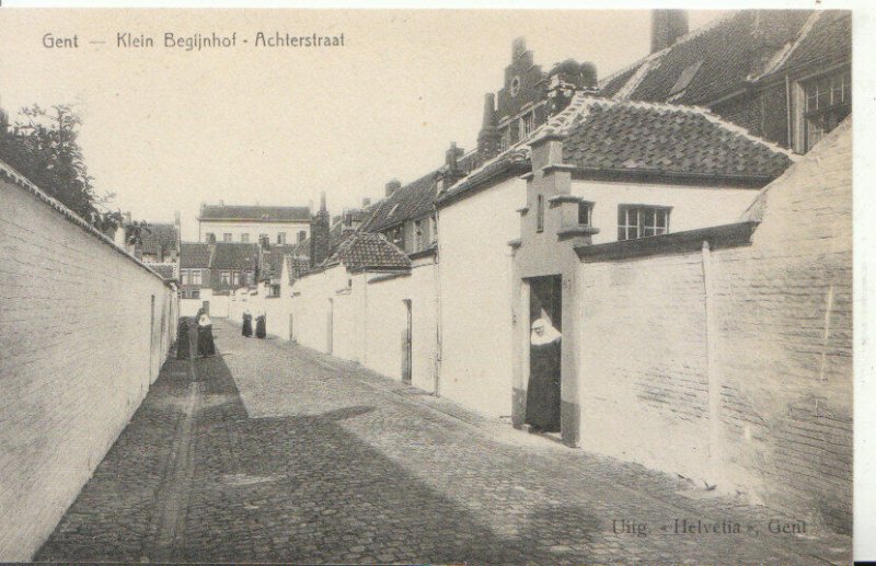 Belgium Postcard - Gent - Klein Begijnhof - Achterstraat - Ref 15646A 