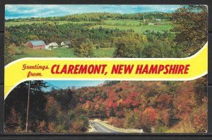 New Hampshire, Claremont - Greetings From - [NH-028]