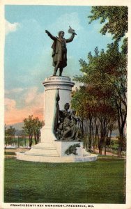 Maryland Frederick Francis Scott Key Monument Curteich