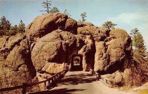 Tunnel on Iron Mountain Road  Black Hills SD 