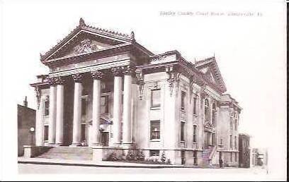 KY Shelbyville Shelby County Court House Real Photo