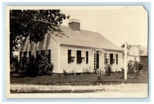 c1910's Clara Barton House Red Cross North Oxford MA RPPC Photo Antique Postcard