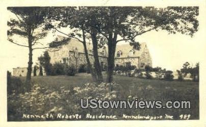 Real Photo - Kenneth Roberts Residence in Kennebunkport, Maine