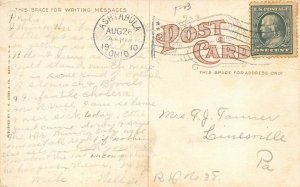 LP07  Ashtabula Ohio  R.R. Bridge Disaster Train Wreck 1876            Postcard