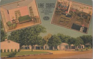 Postcard Lake Courts San Antonio Texas TX