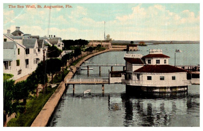 Florida  St.Augustine  , Sea Wall