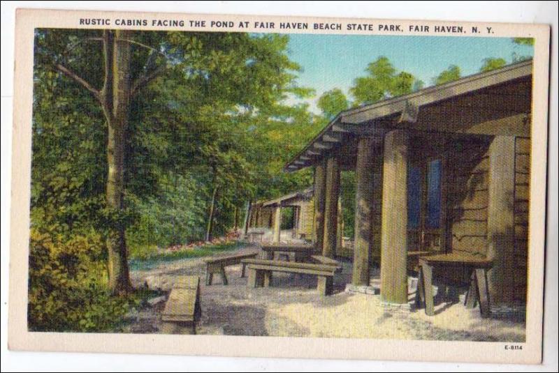 Rustic Cabin, Fair Haven NY State Park