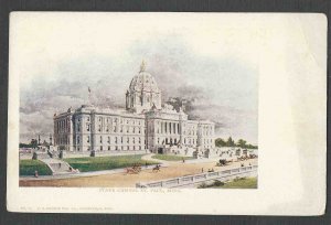 Ca 1901 VINTAGE* ST PAUL MN STATE CAPITOL UNPOSTED HAS SOME BENDS