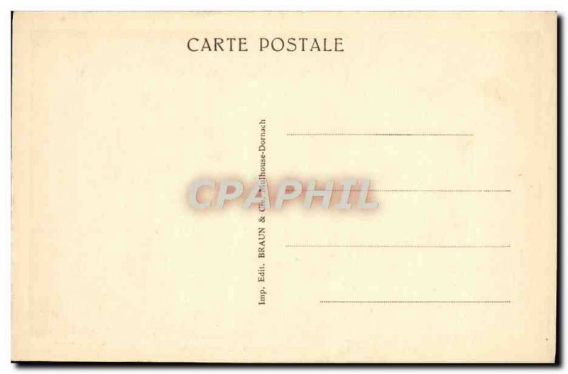 Old Postcard Argentieres Chamonix and Mont Blanc