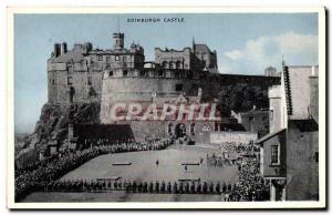 Old Postcard Edinburgh Castle