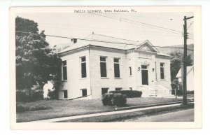 VT - West Rutland. Public Library