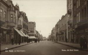 Bapha Varana Warna Bulgaria Street Scene c1915 Real Photo Postcard