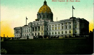 Vintage Postcard 1910's State Capitol Building St. Paul Minnesota Unused