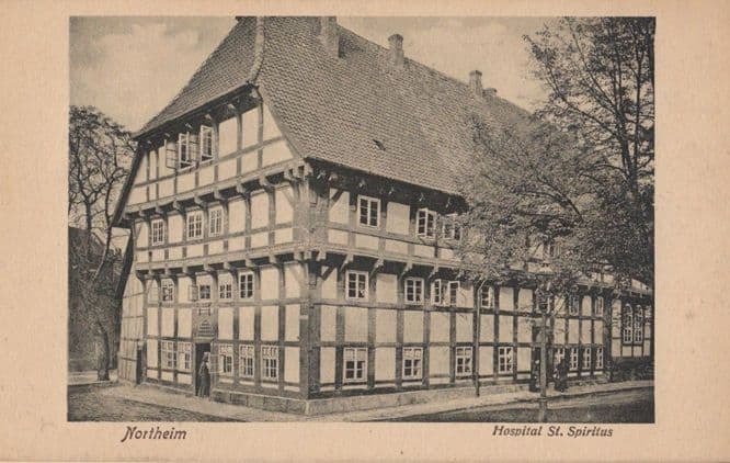 Northeim Hospital St. Spiritus Holland Postcard