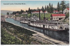 Cascade Locks, Columbia River, Oregon, 1900-1910s