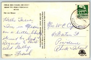 Oaxaca  Mexico  Native Women  Postcard