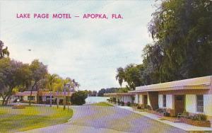 Florida Apopka Lake Page Motel