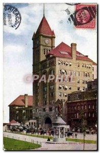 Old Postcard Chicago Illinos Central Depot